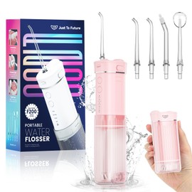 JTF Oral Irrigator Wireless Electric Tooth Cleaning (Pink)