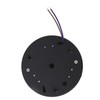 Wall Light Round Shape Aluminum Alloy 3 Beams Modern Wall