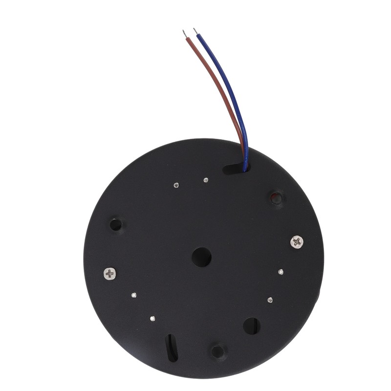 Wall Light Round Shape Aluminum Alloy 3 Beams Modern Wall