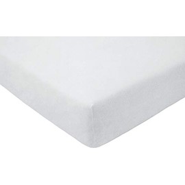 Estella Fitted sheet terry white size 90x190 cm - 100x200 cm