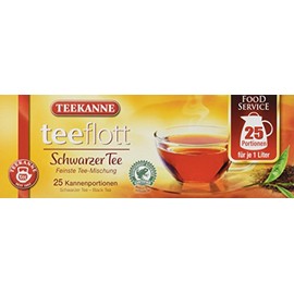 Teekanne Teeflott Black Tea (Tea Bag), Pack of 2 (2 x 138 g)