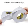 COUMENO EVA Single-Sided Adhesive White Foam Tape, Single-Sided Sealing Strip