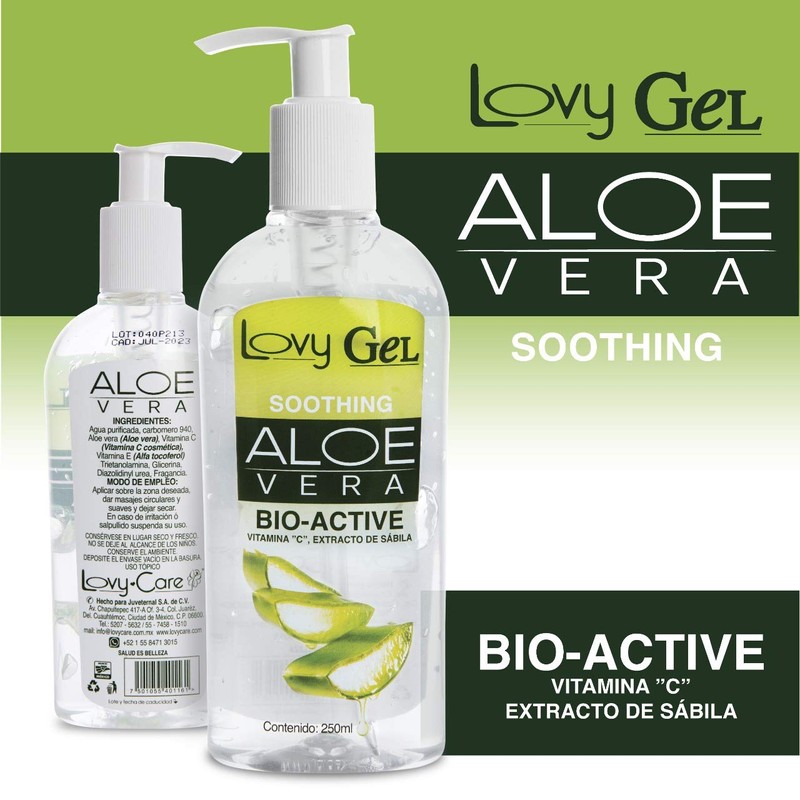 Lovy Care | Gel de Aloe Vera | BIO-ACTIVE +