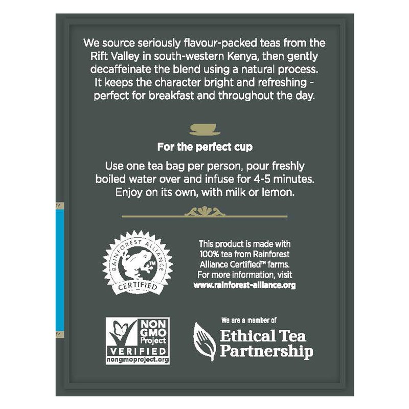 Taylors of Harrogate Decaffeinated Breakfast Tea, 20 Tea Bags (Pack