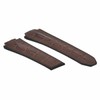 Ewatchparts Leather Rubber Watch Band Strap Compatible With 44-45-48mm Hublot