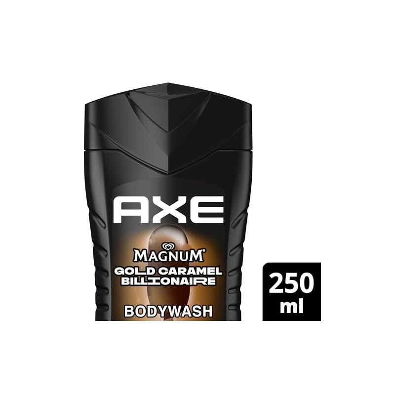Axe Magnum Gold Caramel Billionaire 3-in-1 Shower Gel & Shampoo