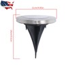 Gurdtopo 12 Pack Waterproof Warm Solar In Ground Lights Outdoor