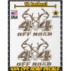 Dodge 4x4 Offroad Decal Set CAMOUFLAGE for Dodge RAM Dakota
