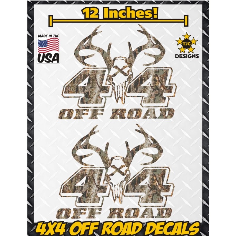 Dodge 4x4 Offroad Decal Set CAMOUFLAGE for Dodge RAM Dakota
