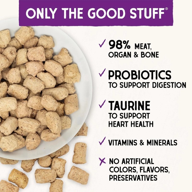 Stella & Chewy's Freeze-Dried Raw Cat Dinner Morsels - Salmon