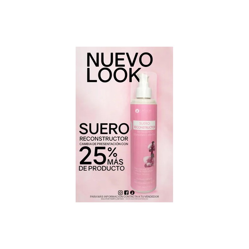 Tratamiento Suero Reconstructor Con Colgeno Y Keratina