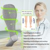 LEVSOX Wide Calf Compression Socks for Women&Men Plus Size 15-20mmHg