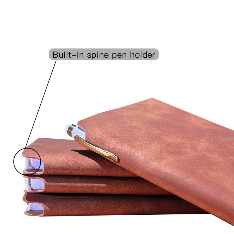 DeeZac Softcover Notebook, 11cm x 17.5cm, Plain, 220 pages