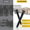 Bcp Fasteners 5/16-18 x 2-1/2” (300 Qty) Black Flat Head