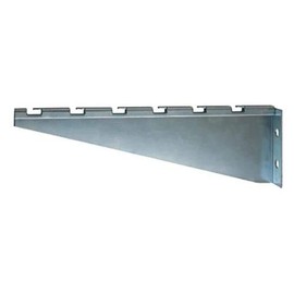 Quest Manufacturing Cable Tray Wall Bracket, 6", Zinc (CT0026-06-03),Silver