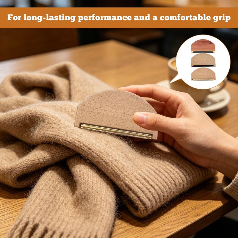 Wool Comb, 3 Pcs Wooden Pilling Comb, Cashmere Combs, Suitable