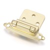 Vallecloud 10 Pack (5 Pair) 3/8" Inset Gold (Brass) Nickel