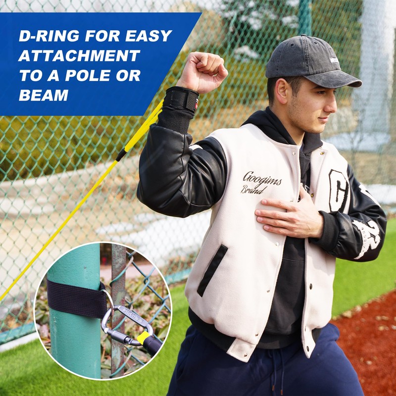 SunNordik Resistance Bands for Pitchers, Baseball & Softball Training Equipment