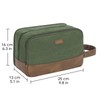 WANDF WANDF Travel Toiletry Bag for Men Hanging Dopp Kit