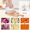 MAMICOOKER Manual Food Processor Vegetable Chopper, Portable Hand Pull String