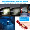 Flashlight USB Rechargeable, Magnetic LED Flashlight, Super Bright LED Tactical
