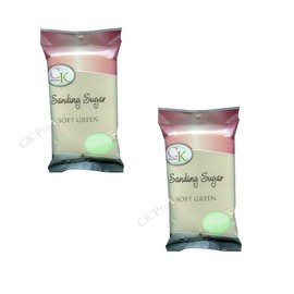 Ck Products Soft Green Sanding Sugar - 16Oz, 2 Pack