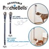 PoochieBells Adjustable Size Dog Doorbell for Potty Training Dog-Safe Bells