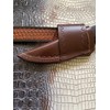 Carl Thomas Leathers Custom Leather Cross Draw Knife Sheath Fits