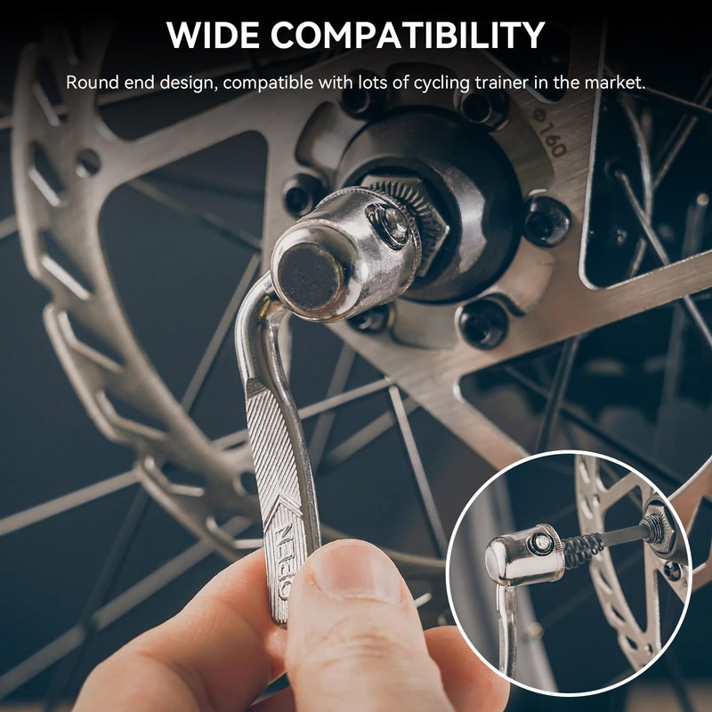 Frdhee Quick Release Rear Wheel Skewers, Bicycle Rear Wheel Quick
