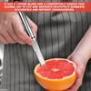 BURIUS Grapefruit Knife Curved Serrated Blade – Stainless Steel Fruit