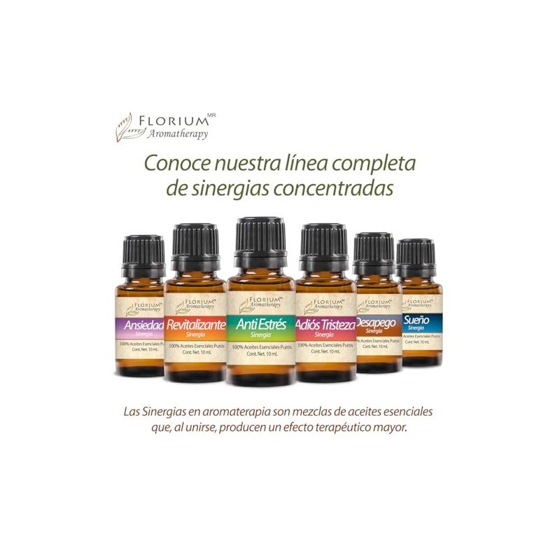 Sueño - Mezcla Concentrada de Aceites Esenciales de Aromaterapia Florium