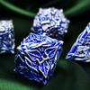 MJDICEOK DND Metal Dice Vine Leaf Set - 7 Role