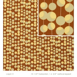 Amy Butler Midwest Modern Martini Brown Quilt Fabric