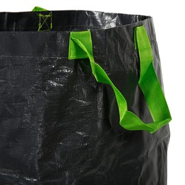 Greengers - Garden waste bags - Green waste bag large volume 200 litres, garden waste bag 200 litres, garden waste bag 200 litres, 1 bag - 2 handles, self-stable bag - diameter 45 x H 100 cm