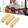 3Pcs Electric Guitar Single Coil Pickup Cover Copper Instrument Accessory