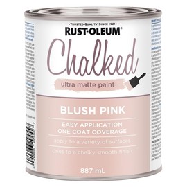 RUSTOLEUM Consumer Brands 286943Matte Paintrustoleum Consumer Brands 286943 Paint Blush Pink 887Ml Dries to A Velvety Smooth Matte Finish