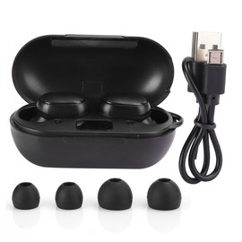 H6 Bluetooth Wireless Sports Earbuds TWS5.0 Mini Portable InEar Earphones Black(Black )