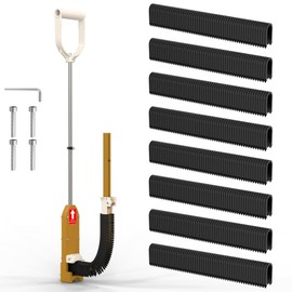 PEX Pipe Stapler with 1100 Pcs Foamboard Staples, Stand Up Foamboard Stapler PEX Staple Gun with 1-1/2″ Staples for 1″ & 2″ Foamboard, Foam Staplers Kit for Foam Board