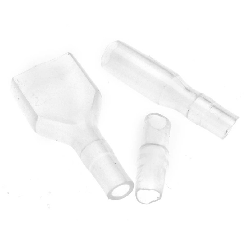 40 x Motorcycle Bullet Connectors Covers 3.9mm Terminals Male/Female &