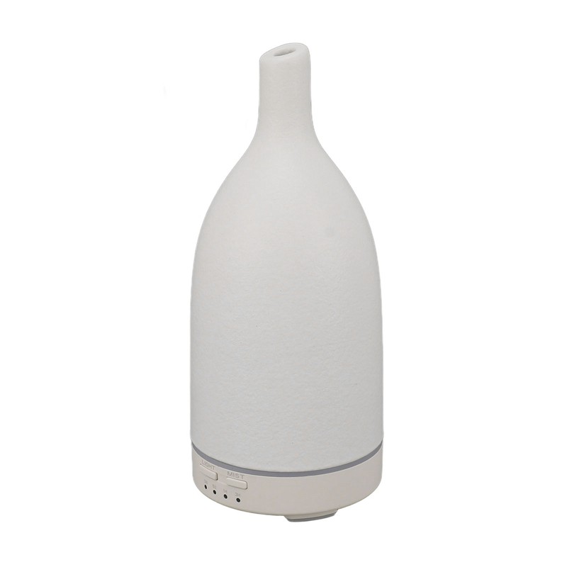 Ceramic Essential Oil Diffuser Ultrasound Aromatherapy Diffuser Quiet Waterless Auto