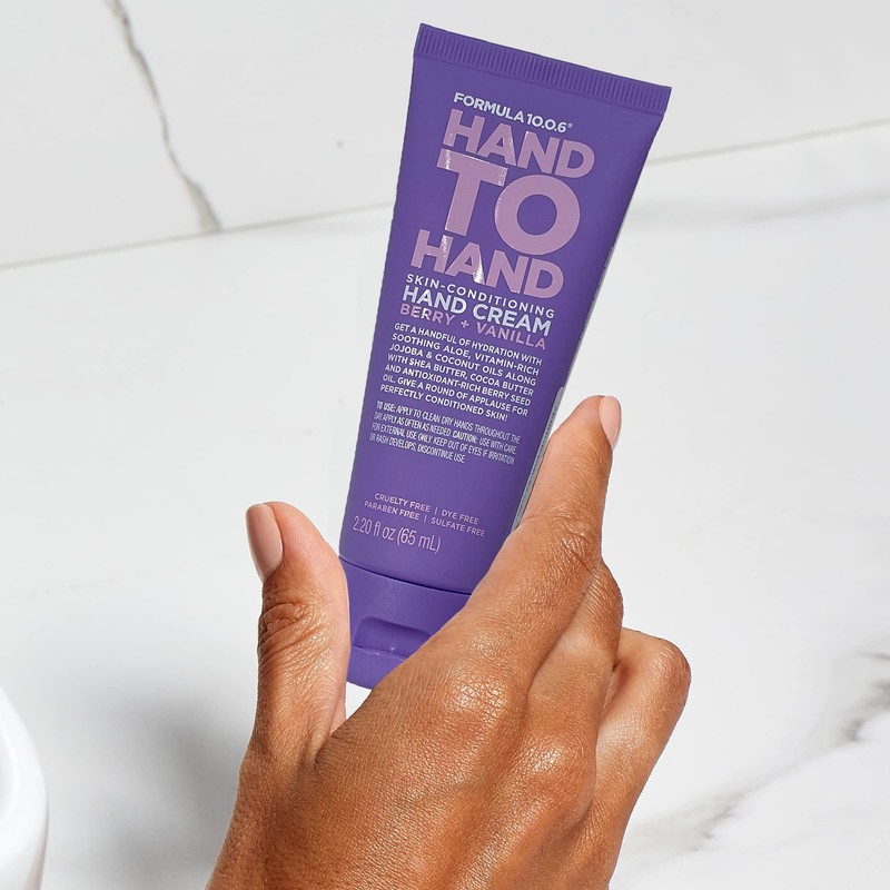 FORMULA 10.0.6 Hand To Hand Skin Conditioning Hand Cream Berry-Vanilla
