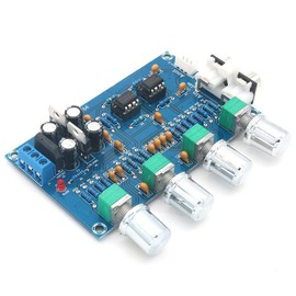 DollaTek XH-M164 Audio pitch NE5532 music mixer bass treble adjustment amp board