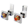 ACA International Watermark Square 1/4 Turn Shower Mixer Taps Wall