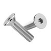 SZJIUZYD #6-32 x 3/8" Flat Head Socket Cap Screws Countersunk
