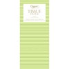 Caspari Mini Stripe Moss Green Tissue Paper - 4 Tissue