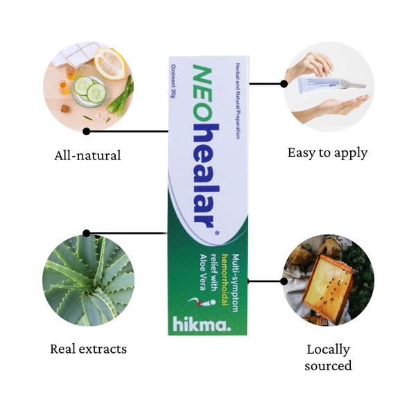 Neo-healar hemorrhoid Reduces Swelling and Relief Burning and Itching, hemeroid Ointment with Natural Ingredients