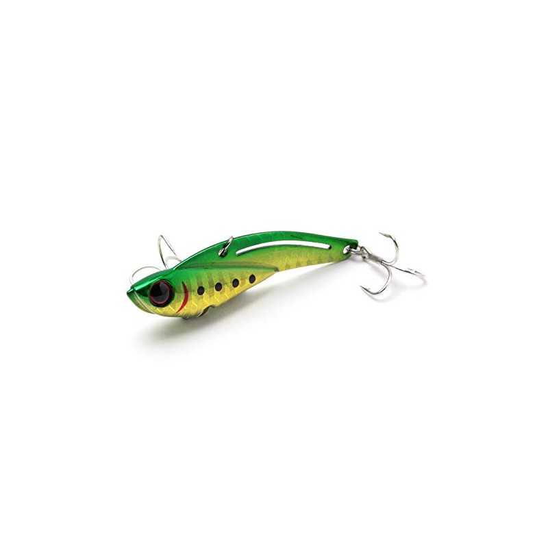 Jackson Metal Vibe Iron Plate Vibe 55mm 14g Gold Green