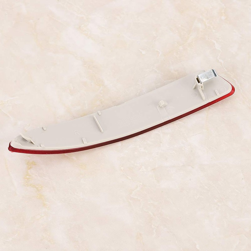 Rear Bumper Reflector, Right Rear Bumper Reflector Tail Light Lamp
