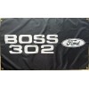 FORD BOSS 302 USA MUSTANG RACING 3x5ft FLAG BANNER FLAG MAN CAVE GARAGE DECOR