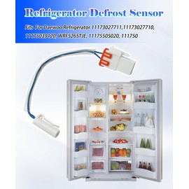 AWTURBO 60148-0003400-01 Refrigerator Defrost Sensor Fits For Kenmore/Leader Daewoo Fridge, Replace 3014808900 60148-0003400-01 11173027711 11173027710 11175039120 etc.